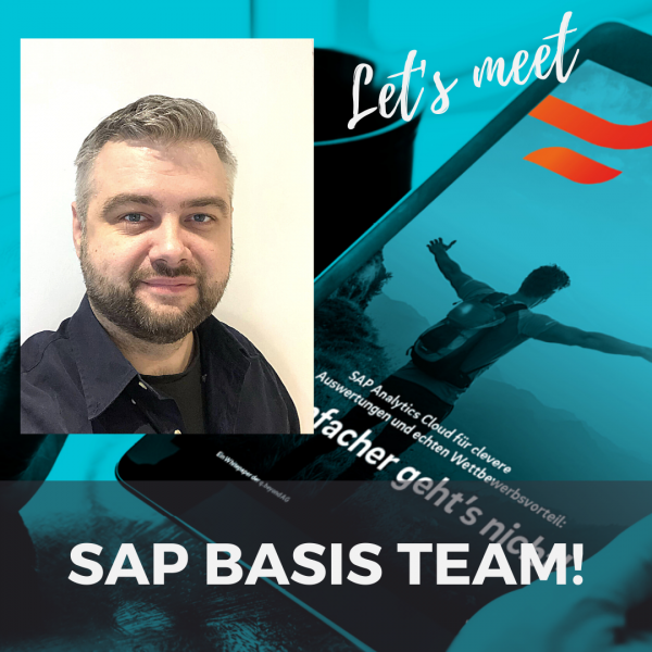 Let's meet! SAP Basis team